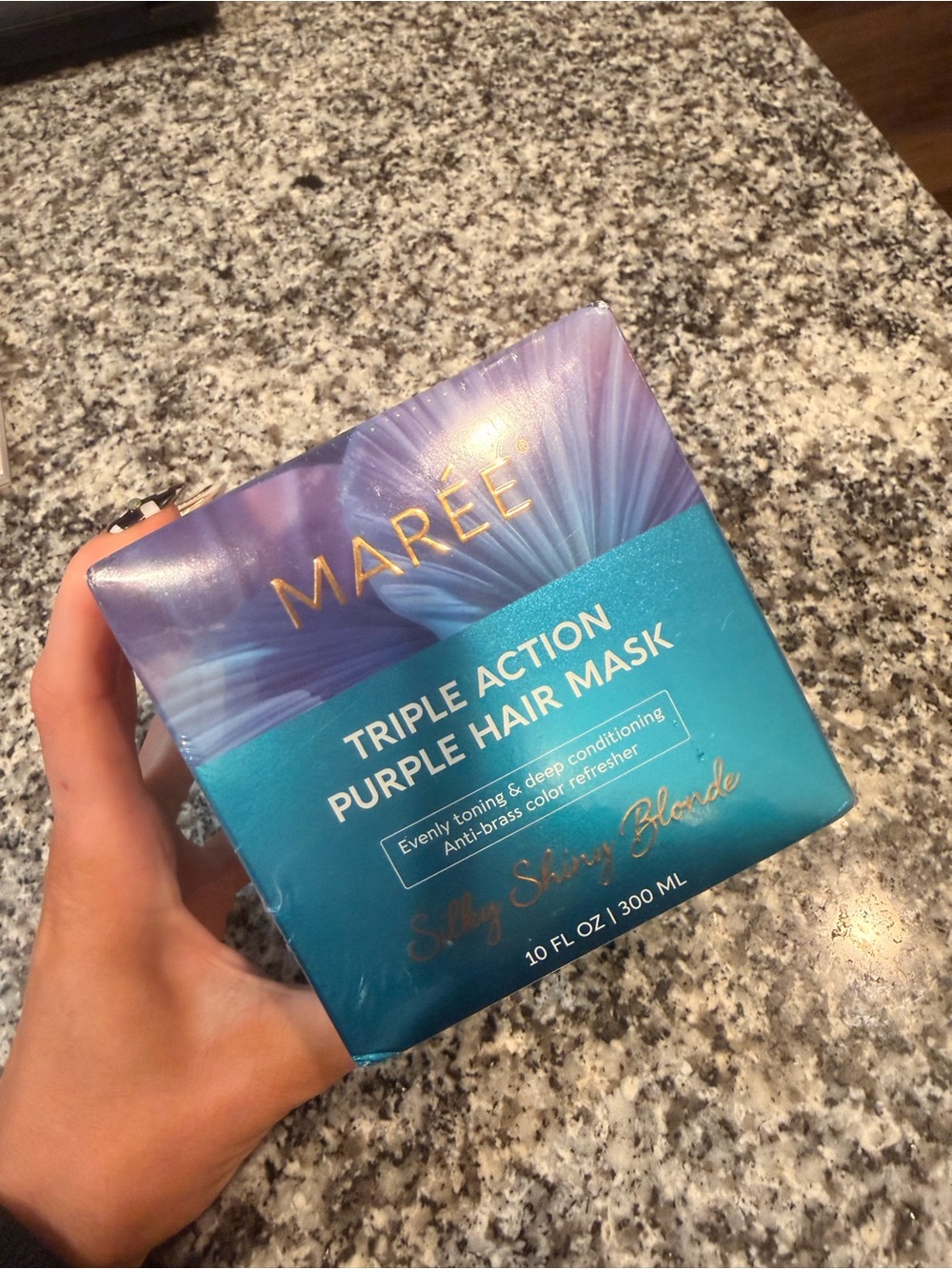 Marée Triple Action Purple Hair Mask - Purple